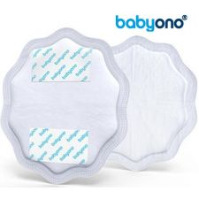 Baby Ono - NATURAL NURSING breast pads 24pcs, branco