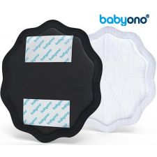 Baby Ono - NATURAL NURSING breast pads 24pcs, preto