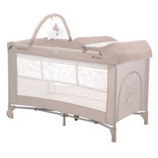 Cama de viagem 2 níveis Kikka Boo So Gifted PLUS Beige