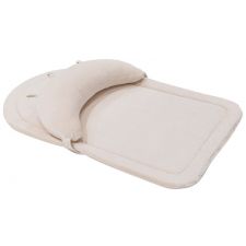 Tapete de brincar de barriga para baixo Kikka Boo Velvet Beige