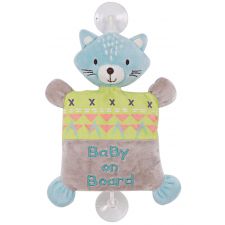 Brinquedo "Bebé a bordo" Kikka Boo Kit the Cat