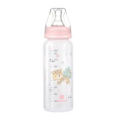 Biberão anti-cólicas 240ml Kikka Boo Savanna Rosa