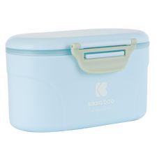 Dispensador de leite em pó com colher 130g Kikka Boo Azul