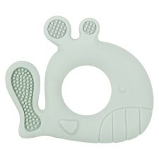 Mordedor de silicone Kikka Boo Whale Menta