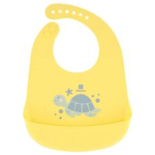 Babete de silicone Kikka Boo Sea World Turtle