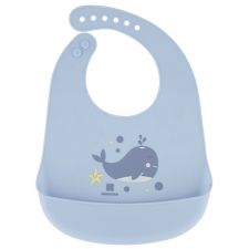 Babete de silicone Kikka Boo Sea World Whale