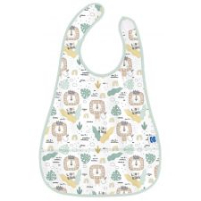 Babete com bolso Kikka Boo Savanna Pattern Menta