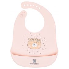 Babete de silicone Kikka Boo Savanna Rosa