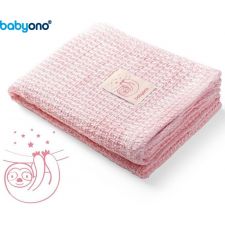Baby Ono - Manta de malha de bambu rosa