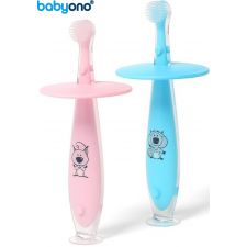 Baby Ono - Escova de dentes de sucção para bebé 6m +