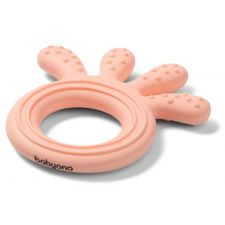 Mordedor de silicone Baby Ono Octopus Rosa