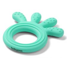 Mordedor de silicone Baby Ono Octopus Menta