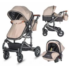 Coccolle sistema de viagem 3 em 1 Ambra Siyana Safari Beige