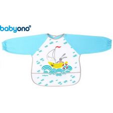 Baby Ono - Babete com mangas azul