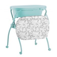 Banheira com muda fraldas Petite&Mars Spa 3 em 1 Mint